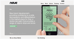 Desktop Screenshot of neue-media.co.uk